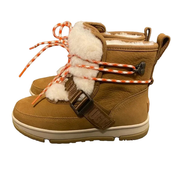 NWT UGG | Classic Weather Hiker Boots In Chestnut Size 7.5 - Picture 5 of 8